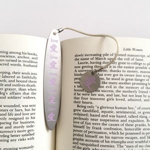 Vintage Indie Sacchi Love Asian Characters Bookmark Booktok Accessories